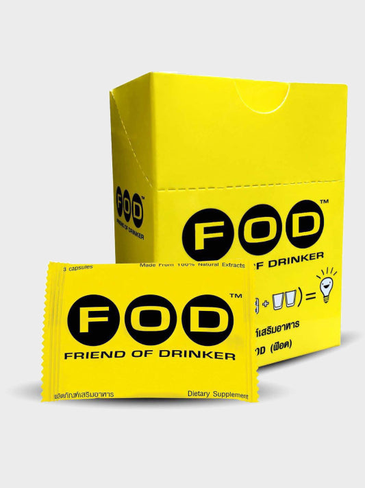 FOD- Reduce Hangover Symptoms - 3 Capsules