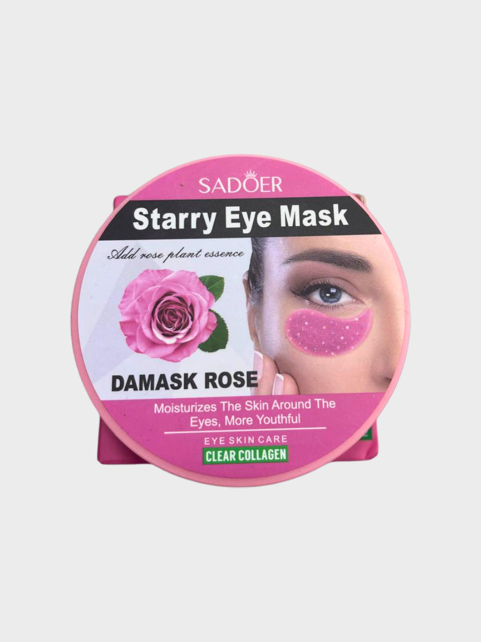 Starry Eye Mask - Damask Rose