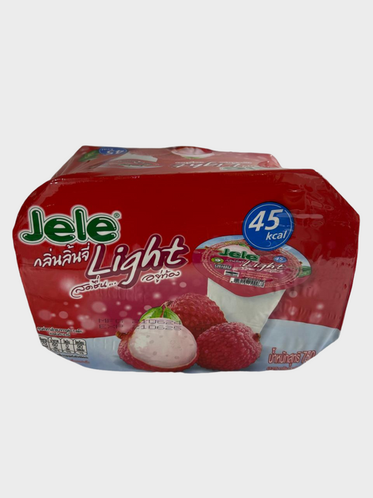 Jele Light Lychee - Pack of 6