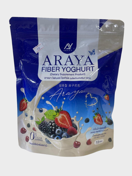 Araya Fiber Yogurt Dietary Supplement