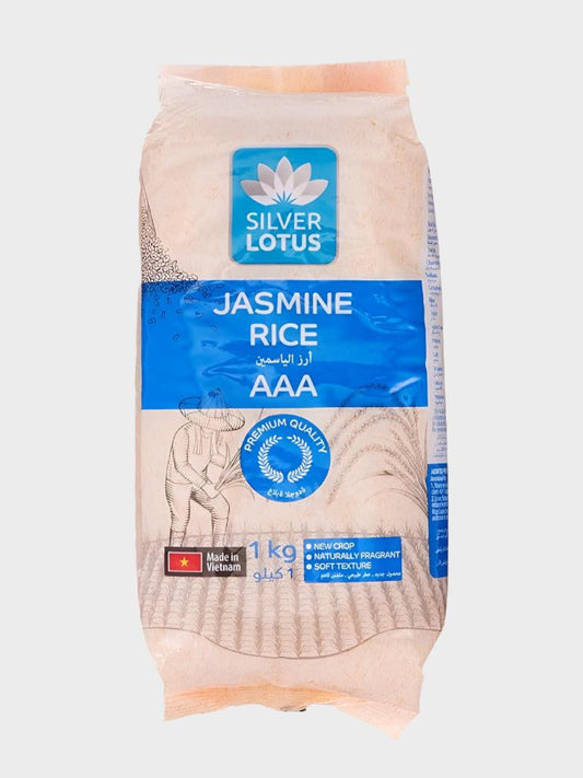 Silver Lotus Jasmine Rice - 1KG